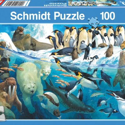 Puzzle Schmidt - Animaux du cercle polaire (100 pièces) – Image 1