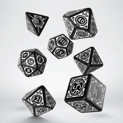 Set de dés - Steampunk - Noir – Image 1