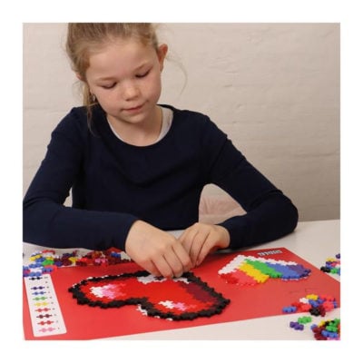 Plus Plus - Boîte Puzzle Coeur (250 Eléments) – Image 3