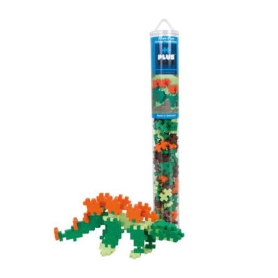 Plus Plus - Tube Stégosaure (100 Eléments) – Image 1