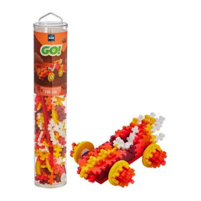 Plus Plus GO - Tube Voiture Feu (200 Eléments) – Image 1