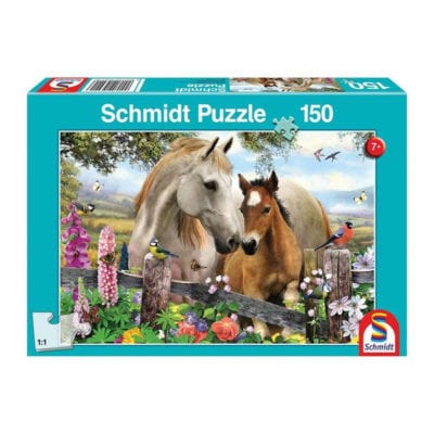 Puzzle Schmidt - Jument et poulain (150 pièces) – Image 1