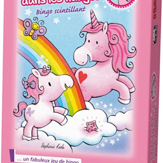Licornes dans les nuages - Bingo scintillant – Image 1