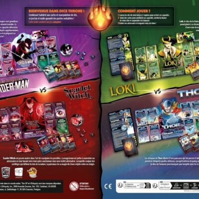 Dice Throne - Marvel (Scarlet Witch, Thor, Loki, Miles Morales Spider-Man) – Image 2